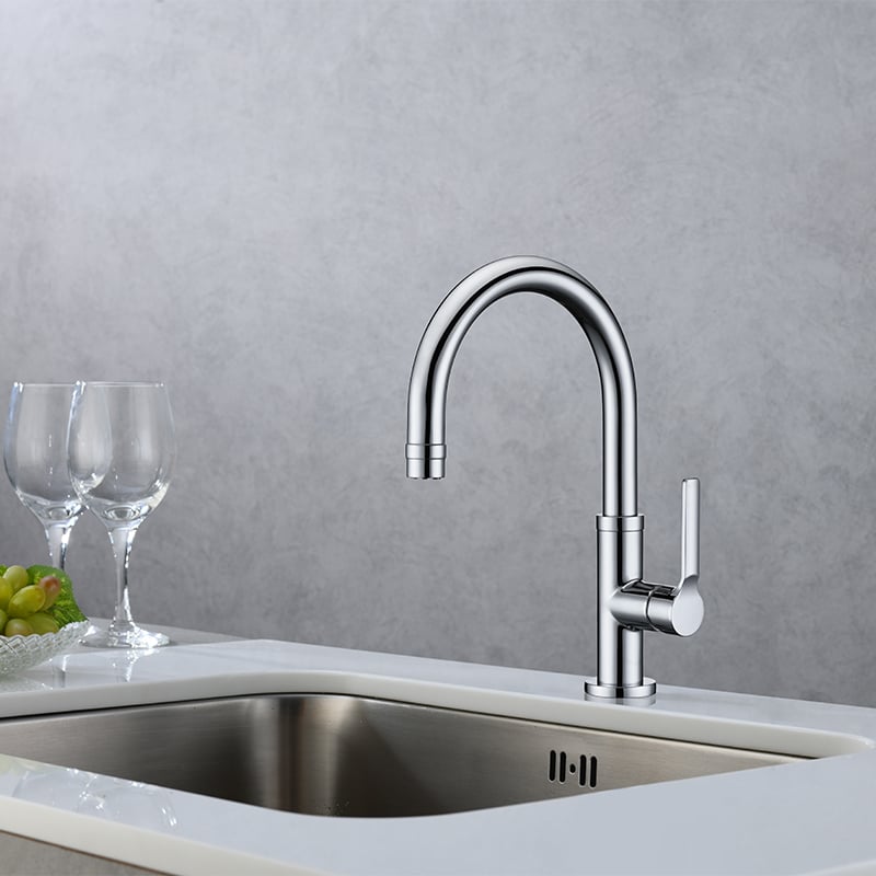 CAE Single-lever Bar Mixer - Brass Chrome for Modern Sinks 50 3599