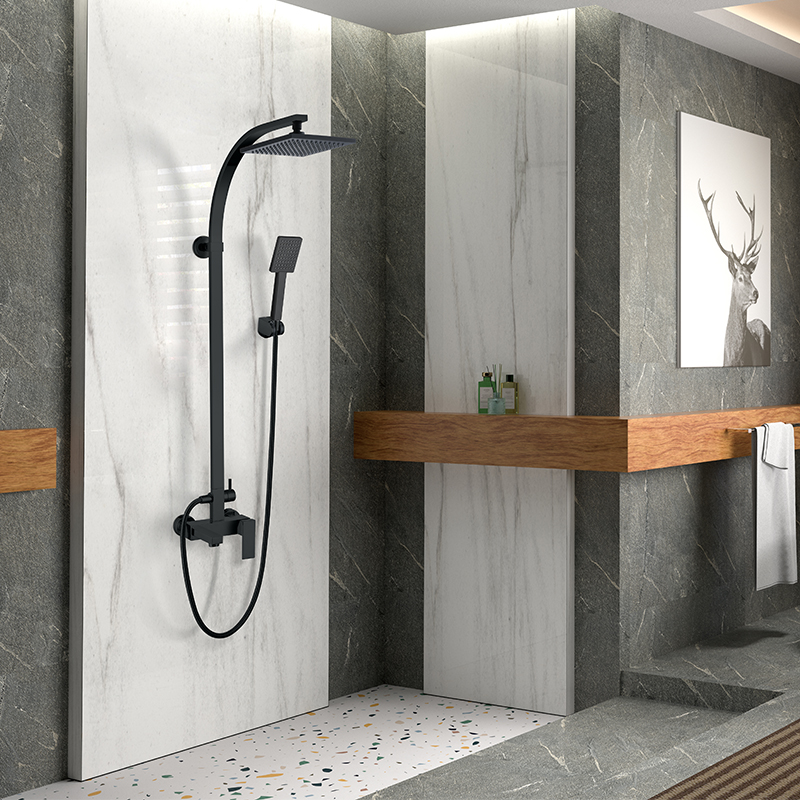 CAE Three Functions Shower/ Bath Mixer - Diverter Valve for Overhead Shower & Handheld Shower and Bath Tub 75 2306