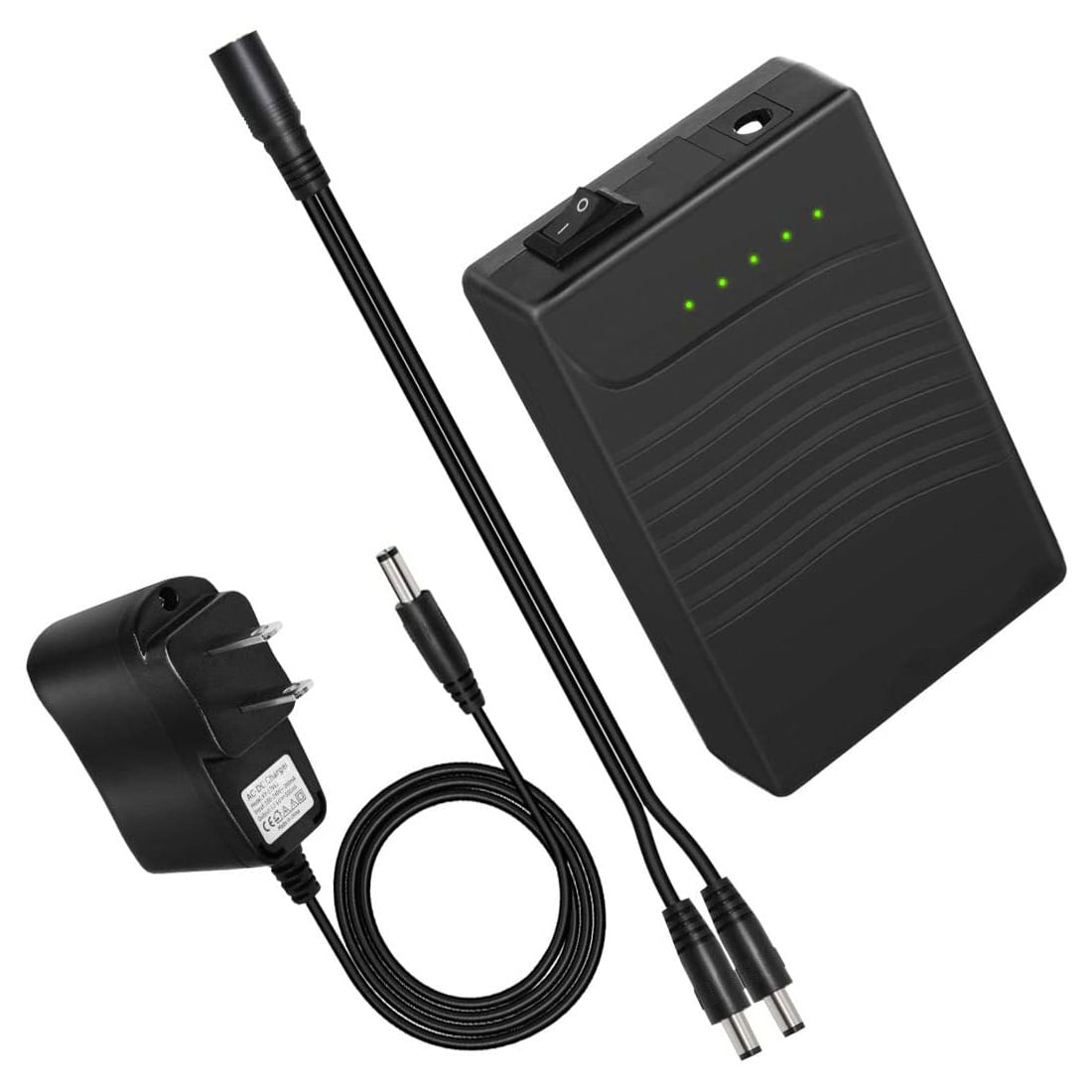 YABO Wholesale Rechargeable YB1203000 12V 3000mAh Lithium Ion Battery Deep Cycle DC Output Lithium Power Bank for LED Light