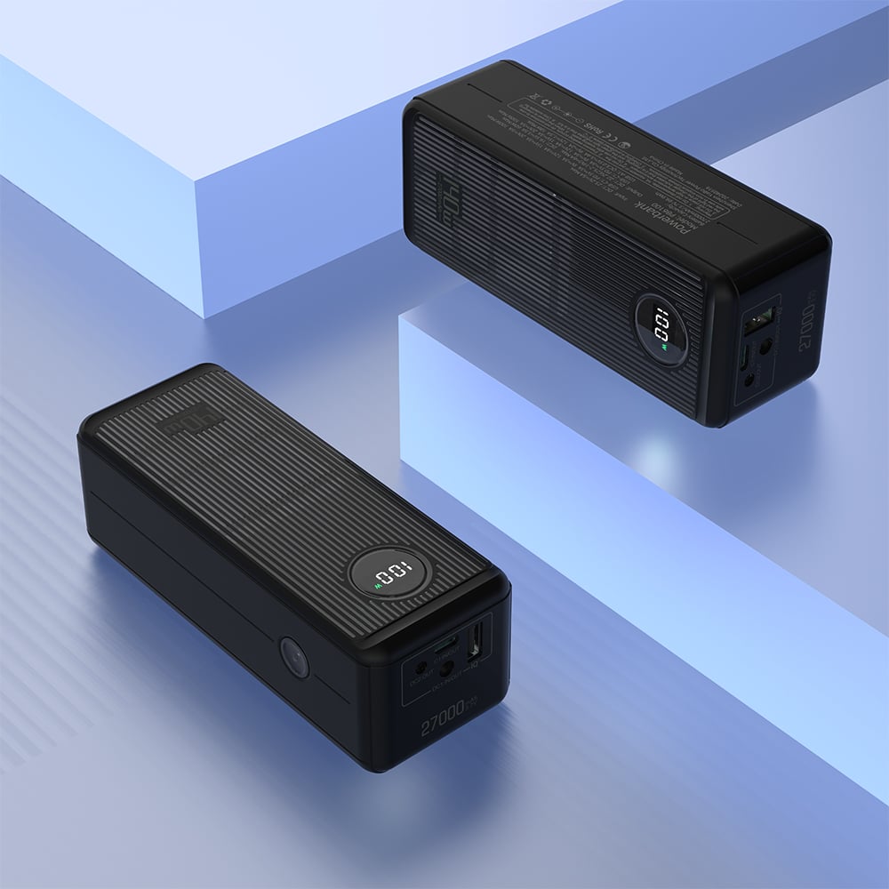 Φορητή Πηγή Ενέργειας YABO PB6100 Γρήγορης Φόρτισης PD 100W DC USB Τύπου C Ισχυρή 27000mAh για Φορητό Υπολογιστή