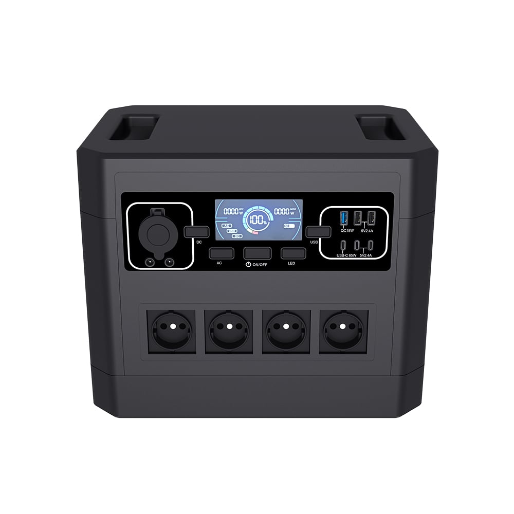 YABO SG2000 2000W LiFePO4 Battery Camping Outdoor Generator Portable Power Station Charging Solar Panels Bank Solar Generator
