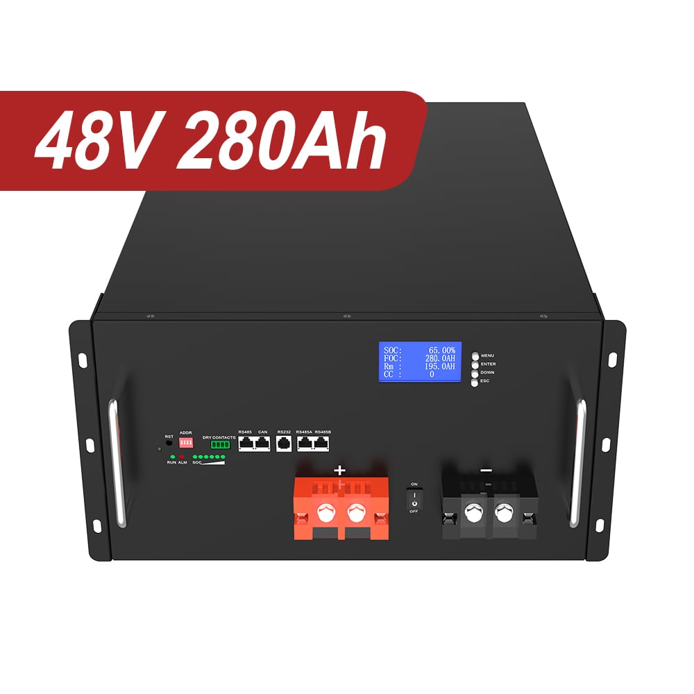 YABO YB-UT48280H 48V 280Ah LiFePO4 Battery Recharge Deep Cycle Lithium Ion Battery For Household energy storage