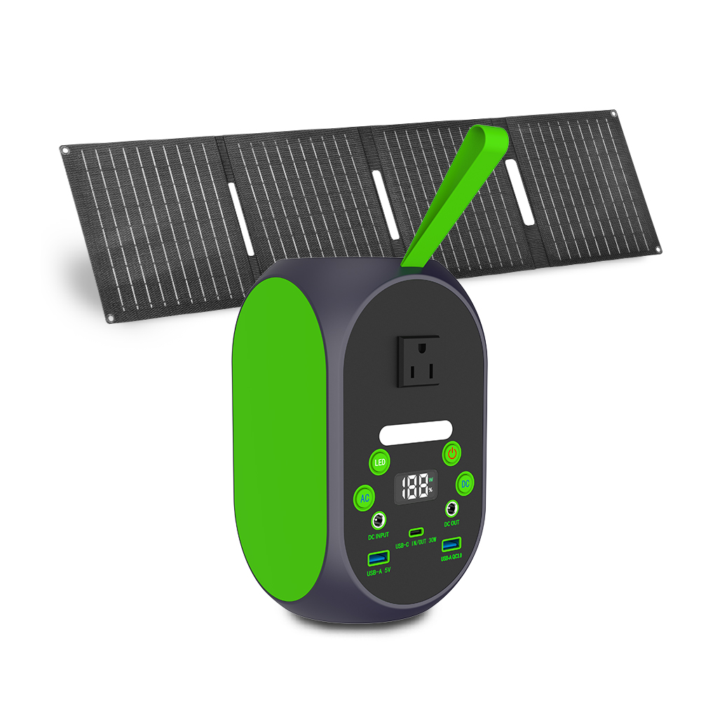 Stacion Fuqie Portativ YABO SG120 120w me Panel Dielli 30w