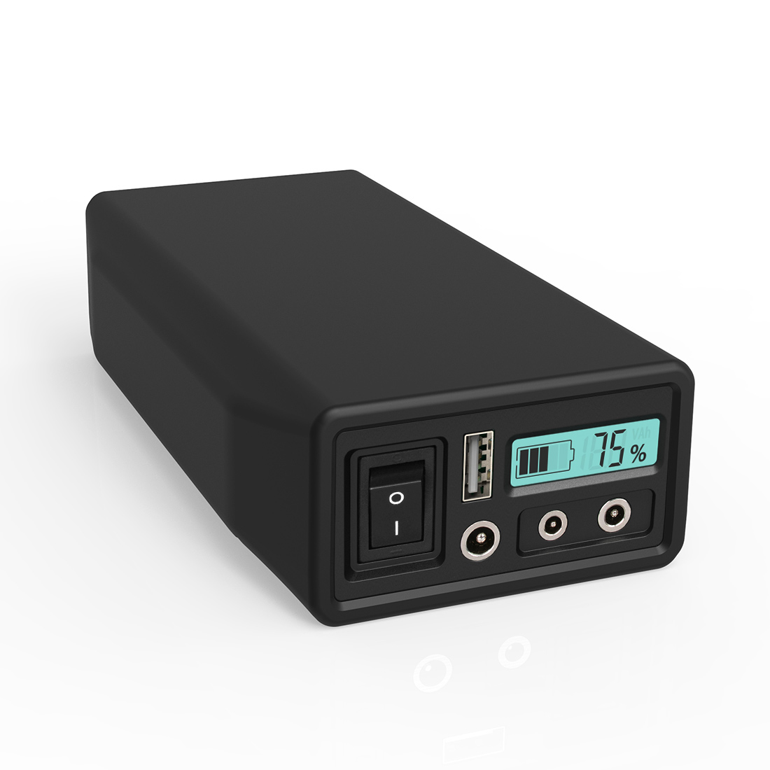 YABO LF4106 12V 6000mAh LiFePO4 배터리 팩 재충전식 리튬 철 인산 배터리 76.8Wh 파워뱅크
