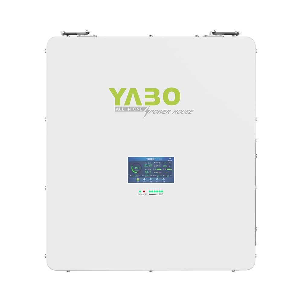 YABO WM1605K Home Wall Mounted Deep Cycles 48V 100Ah LiFePO4 Battery 5Kw 10Kw Solar Storage Power Energy Storage