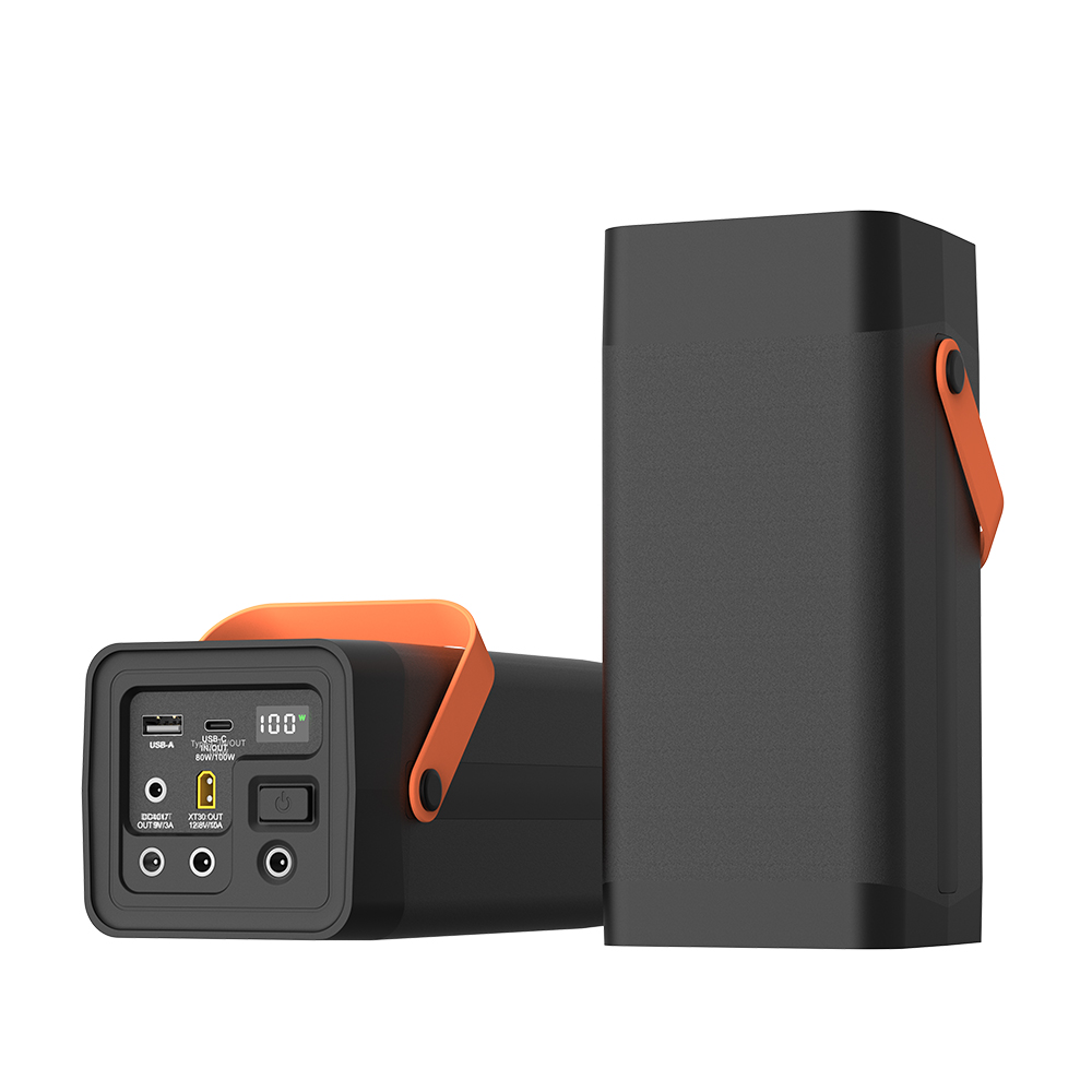 YABO Nuovo Design PB4200F Batteria Portatile LiFePO4 ad Alta Capacità 12V 12000mAh, Banca di Energia Portatile con Ricarica Rapida per Viaggi