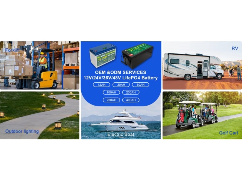 12V, 24V and 48V LiFePO4 Battery: Reliable Energy Solutions for Diverse Global Applications