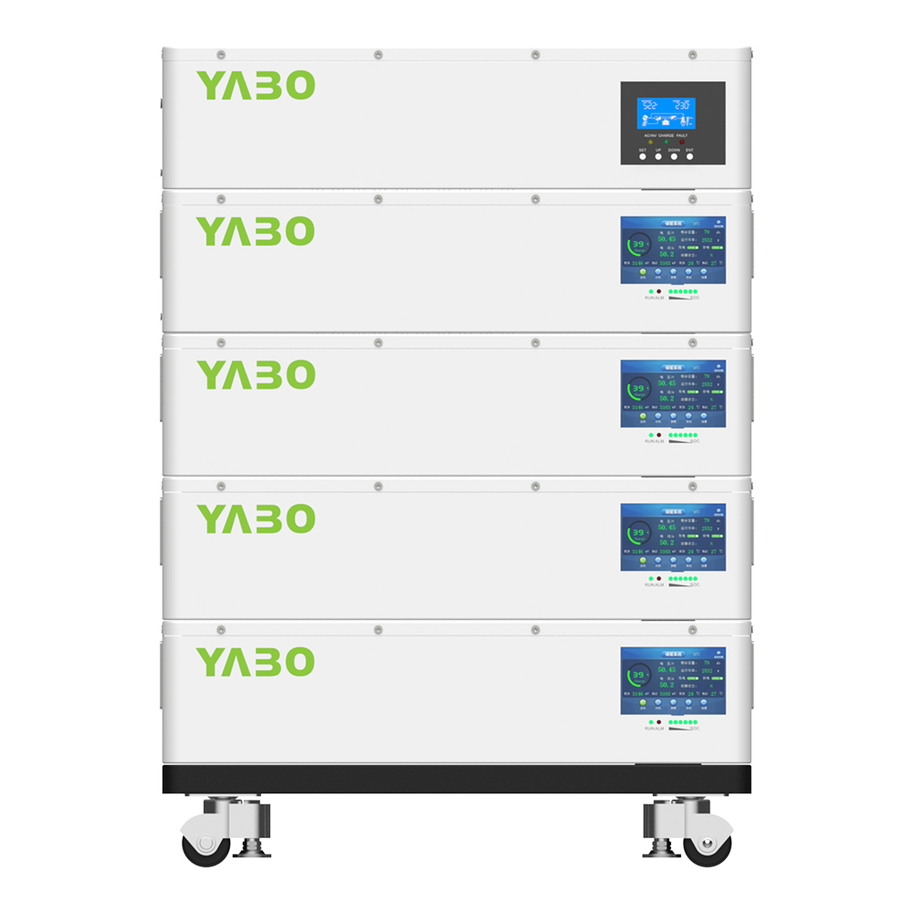 YABO 48v Stackable LiFePO4 Battery Home Energy Storage