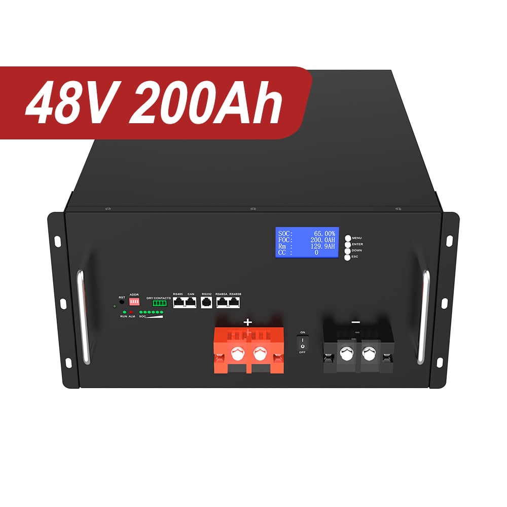 YABO YB-UT48200H 48V 200Ah 10kwh Lithium Iron Phosphate Battery 51.2V LiFePO4 Battery Pack With BMS