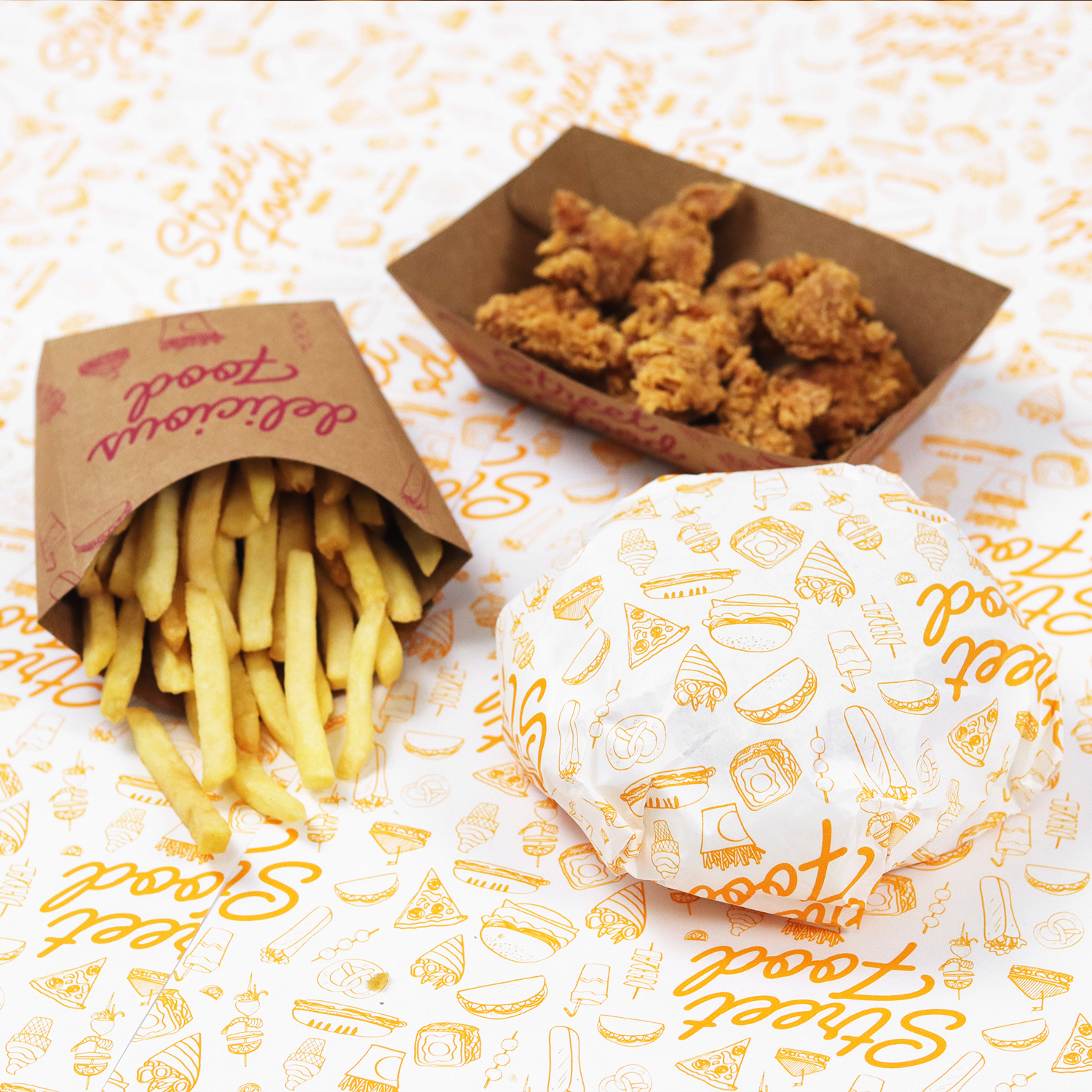 Kraft Paper Food Trays and French Fry Scoops (6).jpg