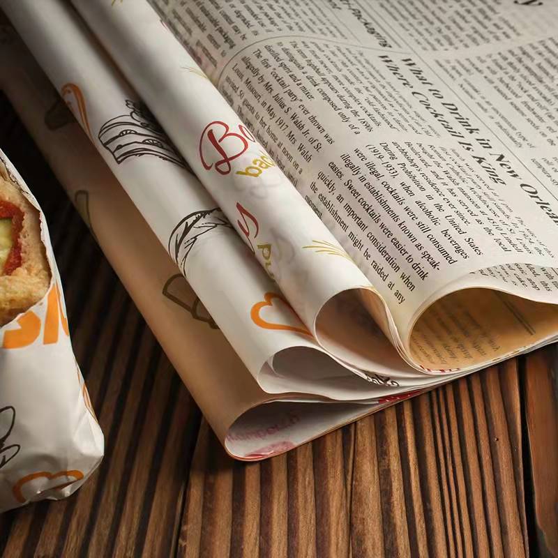 Custom Printed Wax Paper