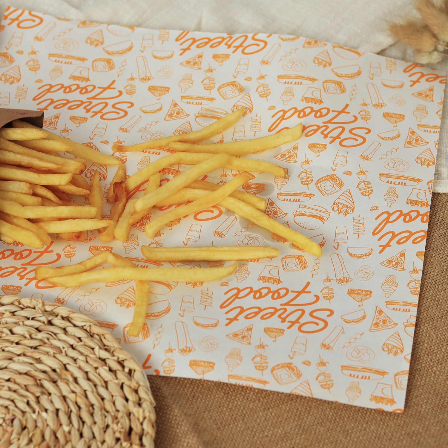 Greaseproof paper-deli paper-Burger Paper03.jpg