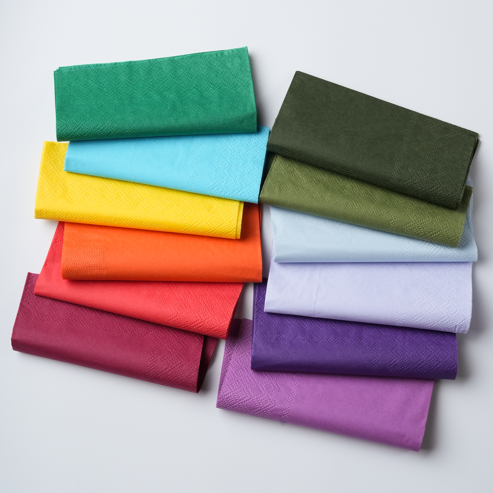Color napkins