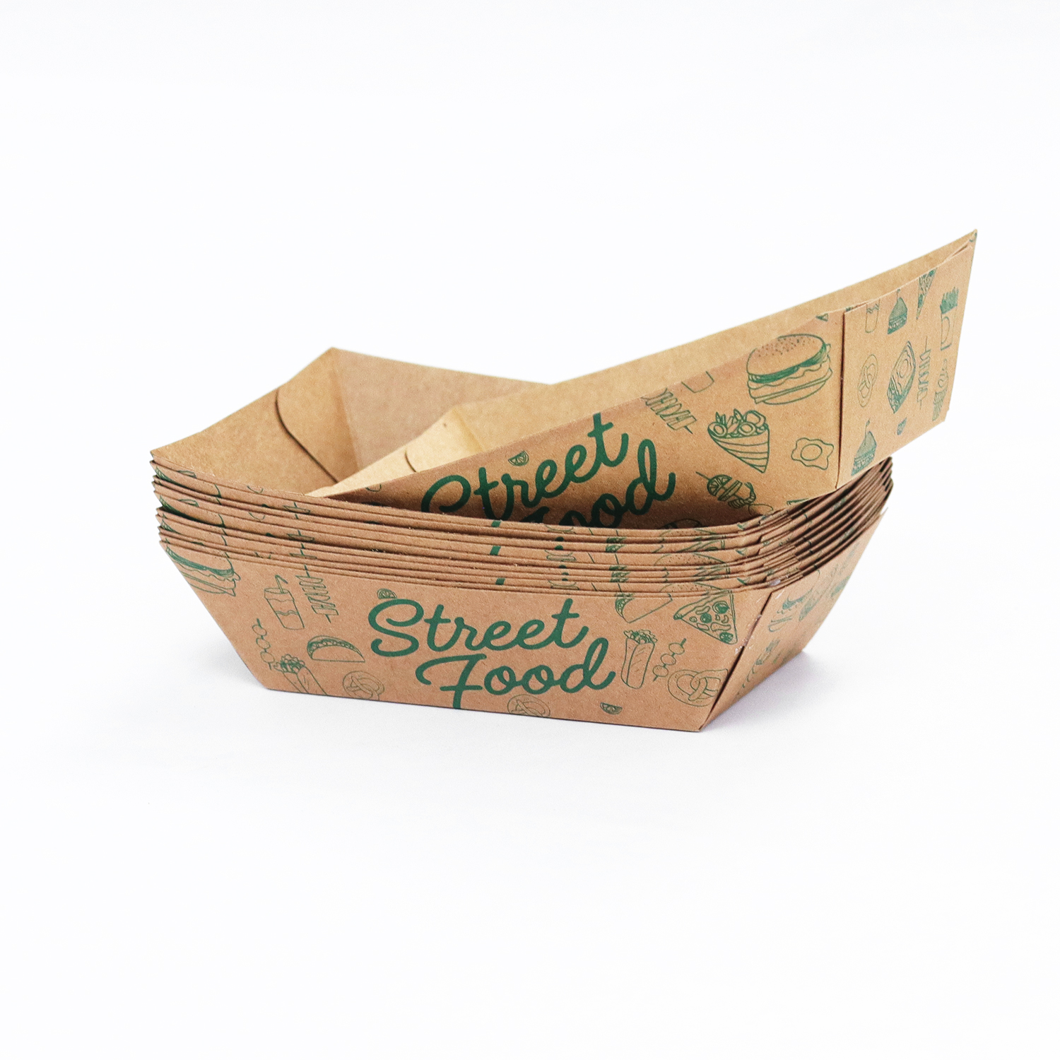 Kraft Paper Food Trays and French Fry Scoops (5).jpg