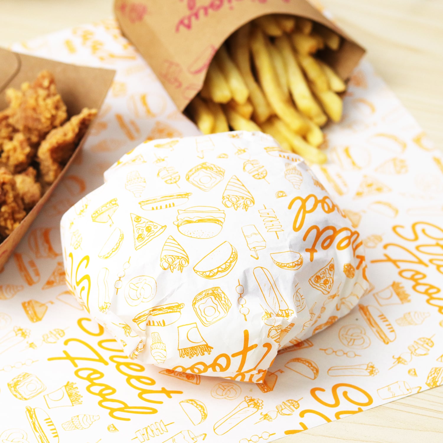 Greaseproof paper-deli paper-Burger Paper-scene13.jpg