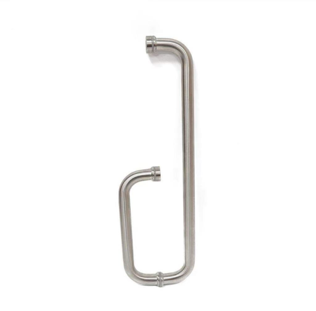 Thomei Hardware Stainless Steel Asymmetrical Oval Tube Door Handle