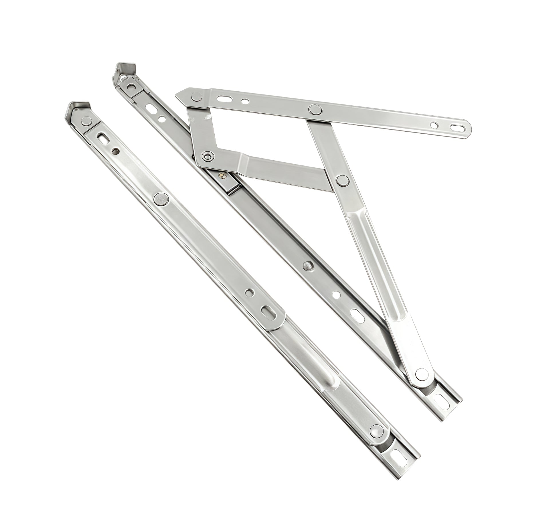 Premium 304 Stainless Steel Round Groove Window Stay - Corrosion Resistant & Durable