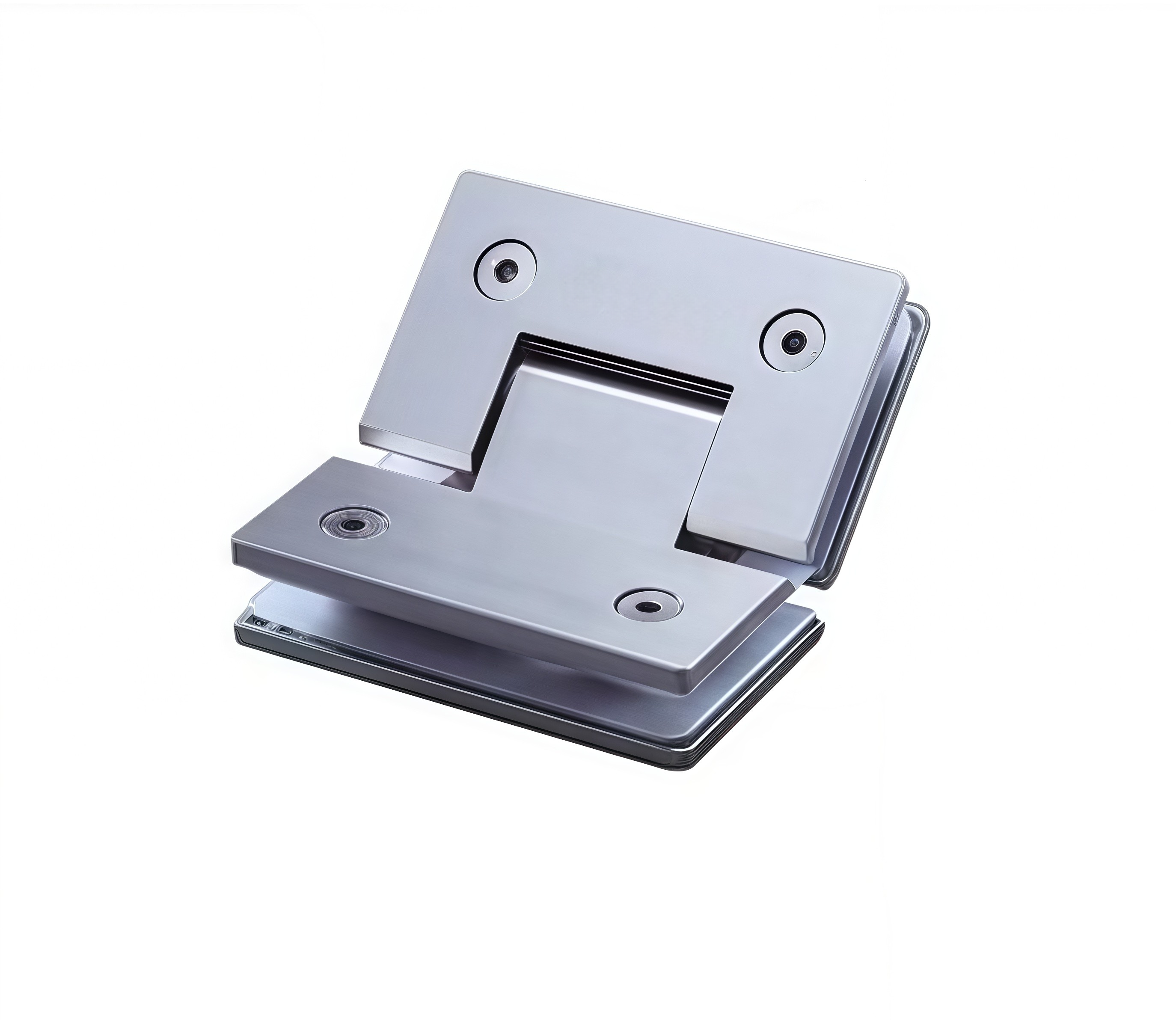 Customization Stainless Steel for Glass to Glass Door Shower Screen Hinges Wall to Glass Framed Pivot Shower Hinge