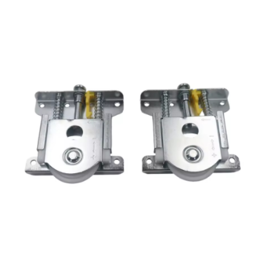 Modern Zinc Alloy Sliding Door Roller Set – High-Quality Low-Noise Smooth Sliding System Hardware for Kitchen & School Doors