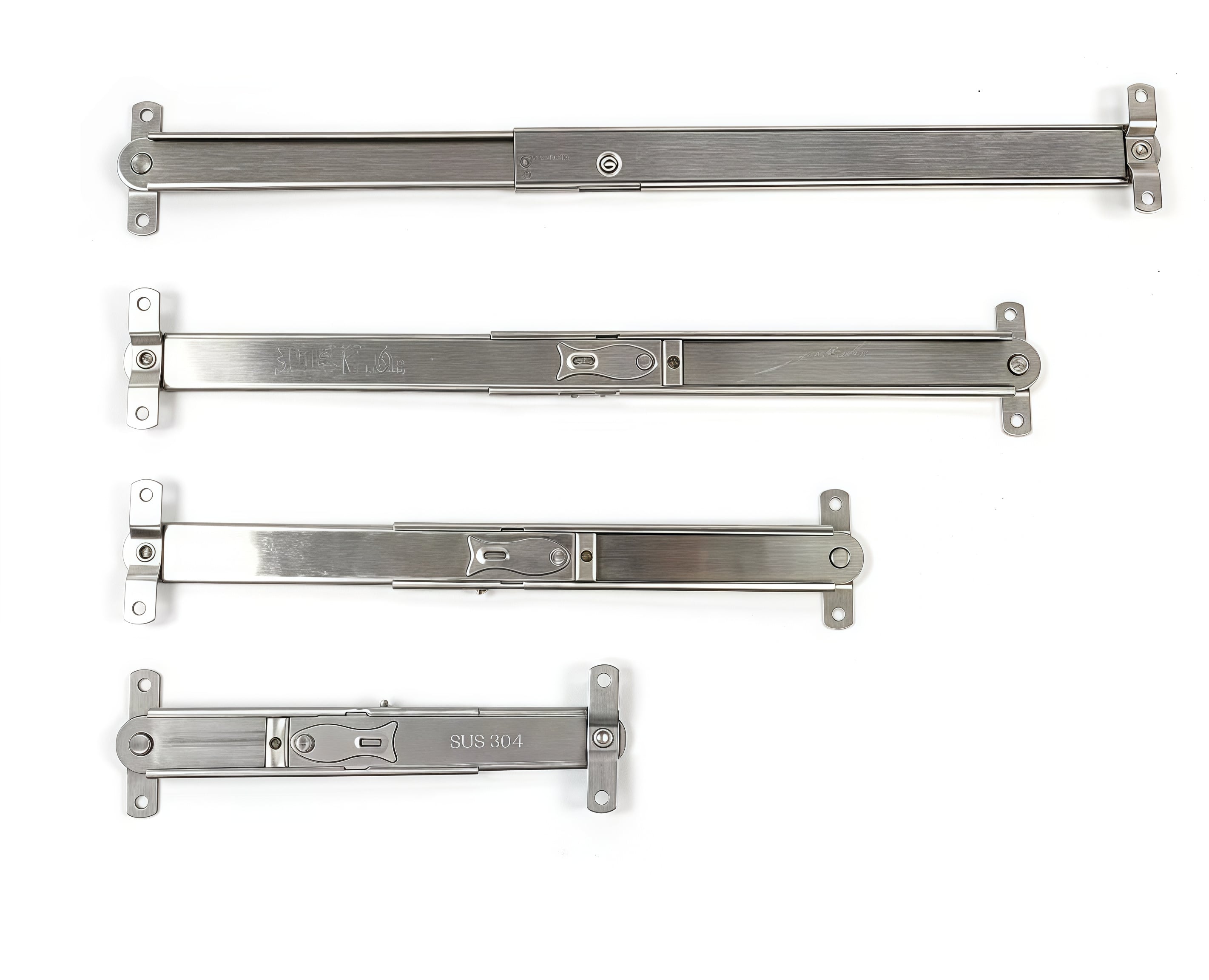 Factory Wholesale Window Stay Hinge Square Groove Friction Hinge SUS 304 Materials Friction Stay 19 Slot Casement Sliding Brace