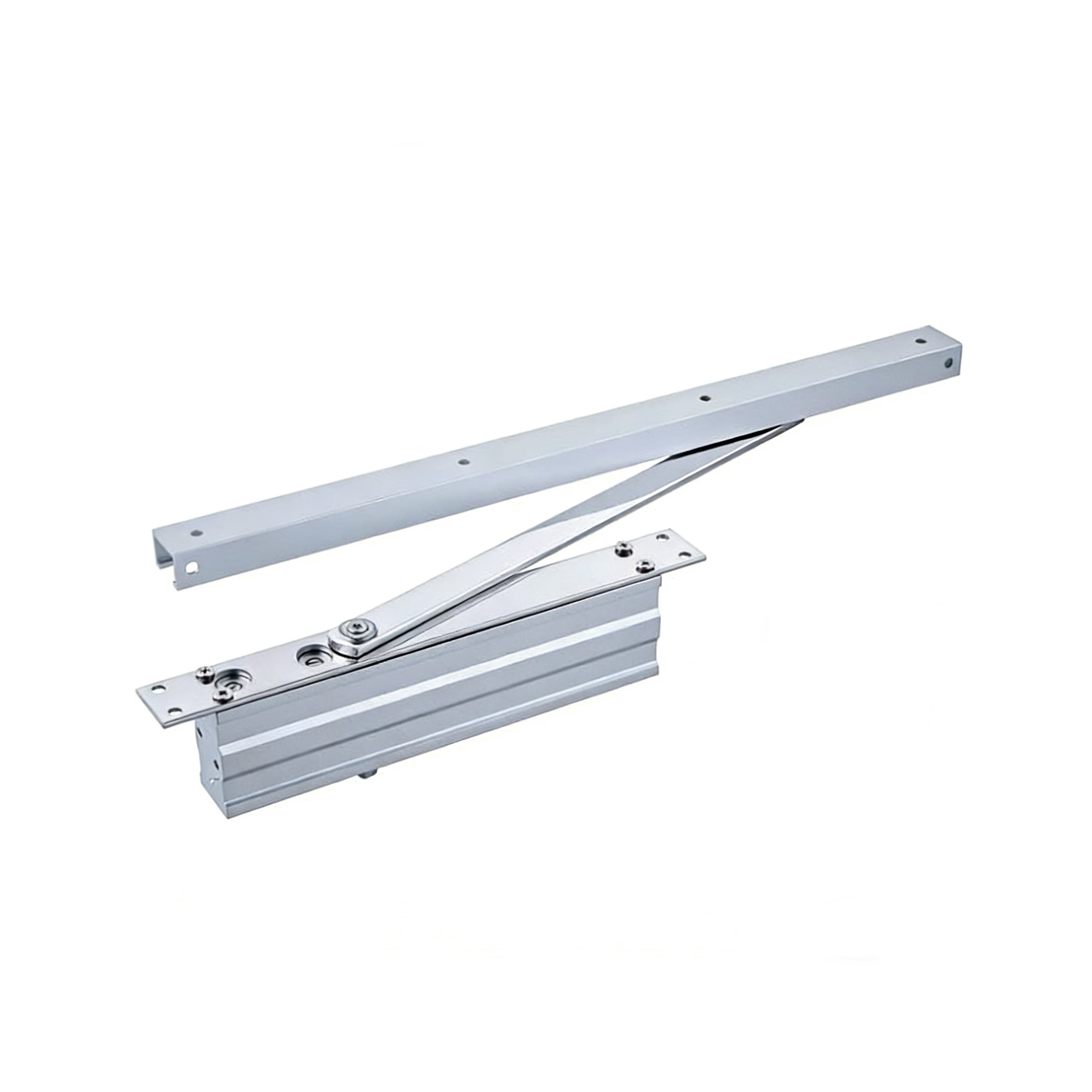 60 kg High-End Square Concealed Automatic Door Closer, Adjustable Speed Hydraulic Buffer for Wooden Hotel Doors