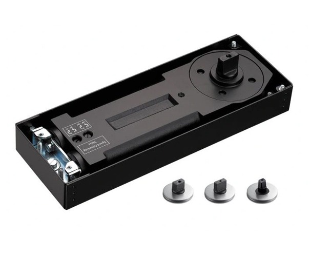 Stainless Steel Floor Spring Hinge - Customizable Glass Door Closer for Heavy-Duty Commercial Use supplier