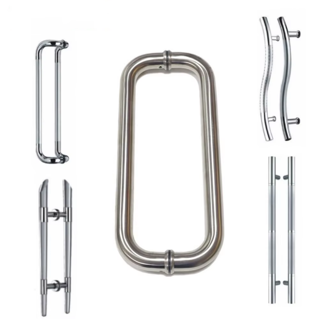 Door Pull Glass Doors Stainless Steel Office Bar Handle Home Door Handle