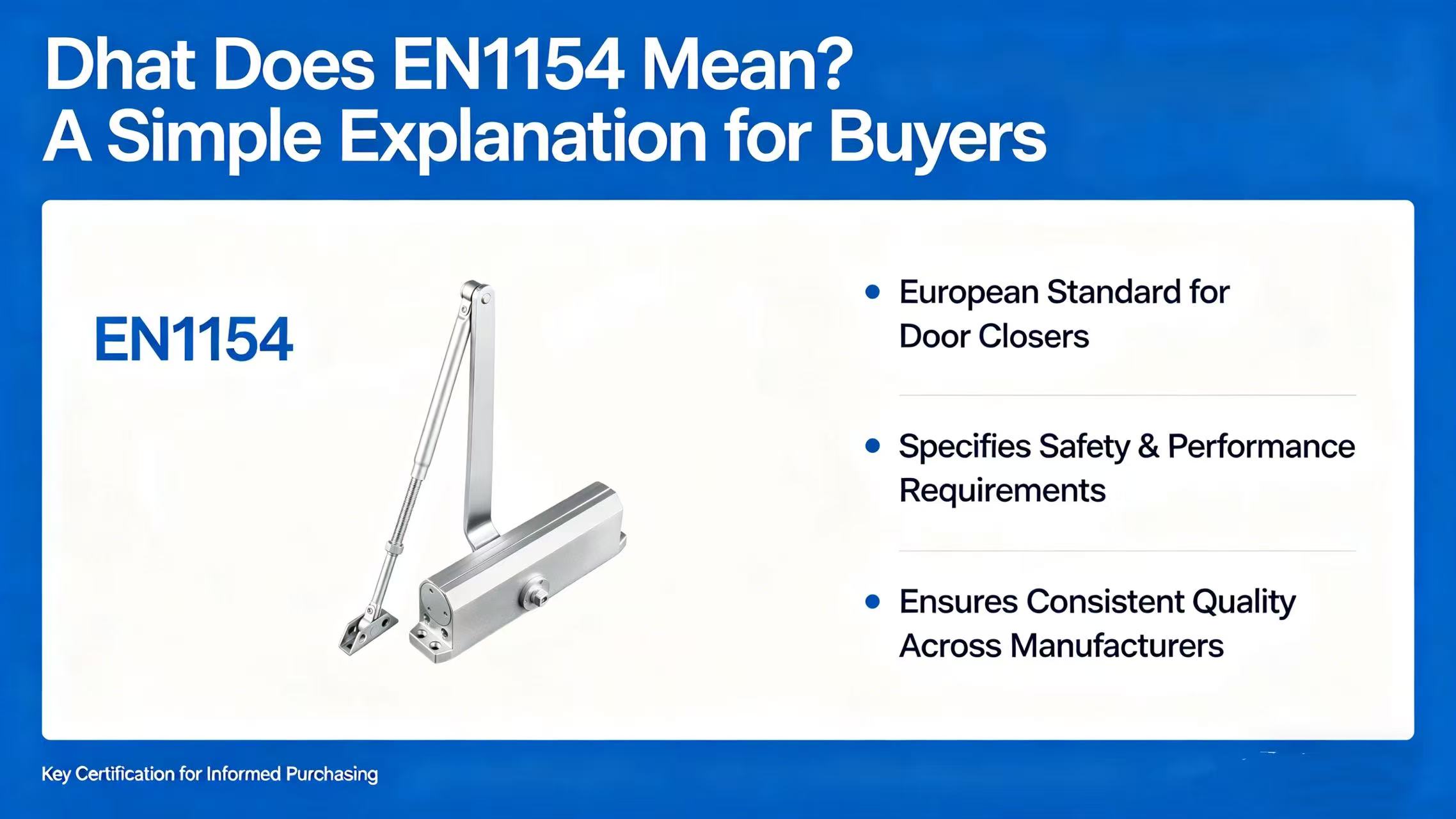 What Does EN1154 Mean? A Simple Explanation for Buyers