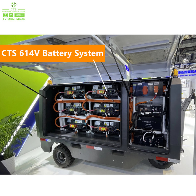 CTS 614V  High-Voltage Lithium Battery System for GPU/GSE in Europe