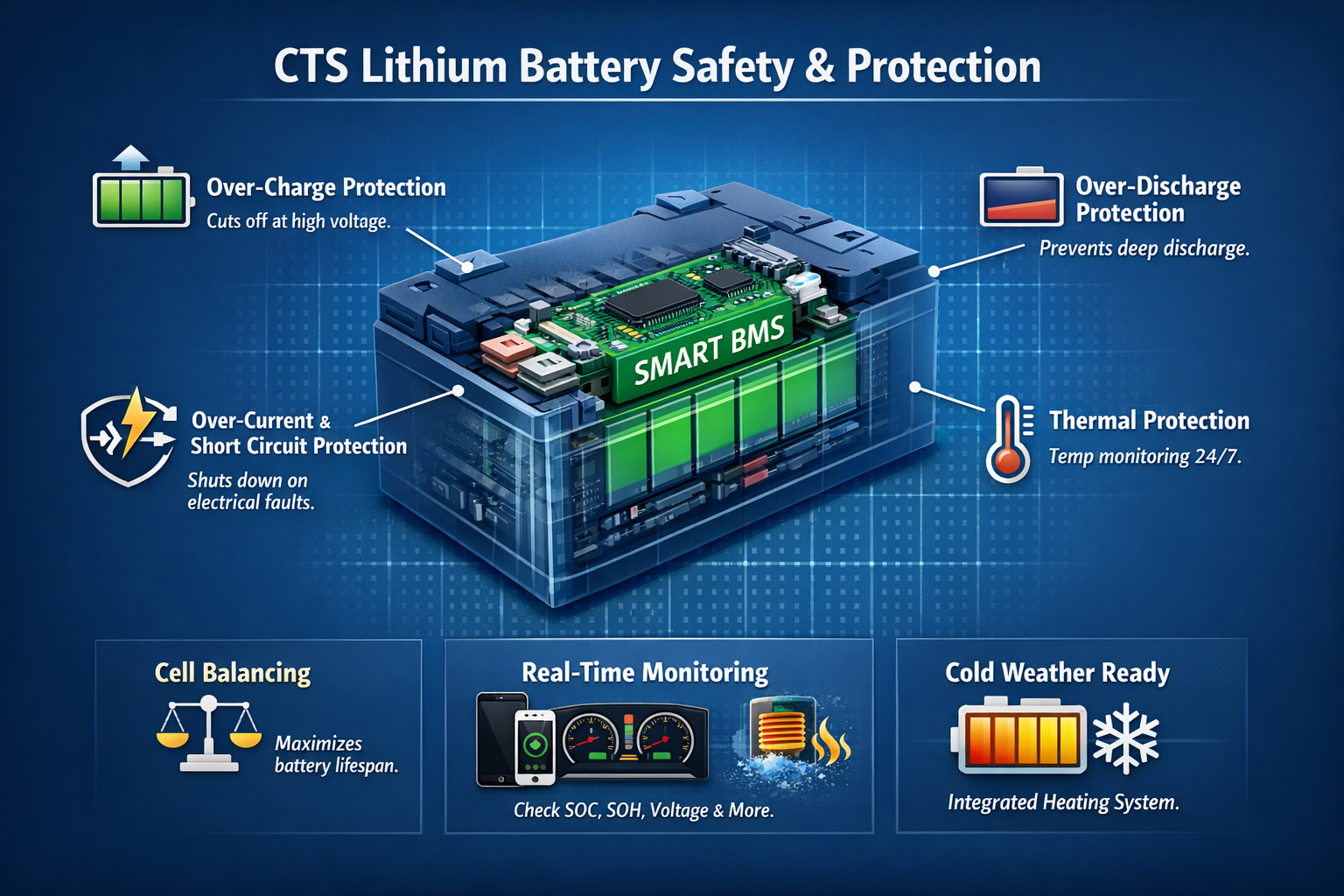 CTS Lithium Battery Safety & Protection