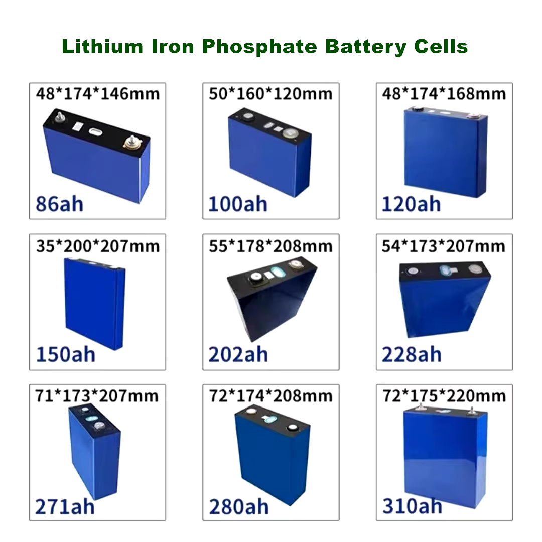 6000 Cycles Hithium 280AH 314Ah LiFePO4 Cell 3.2v Prismatic Solar lithium ion batteries 280Ah LiFePO4 Energy Storage Battery factory