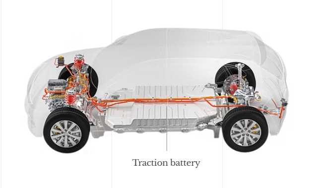 What is an electric vehicle traction battery?