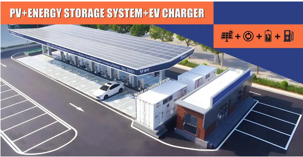 PV-BESS-EV Charging integrated Solution for EV Charging Station 