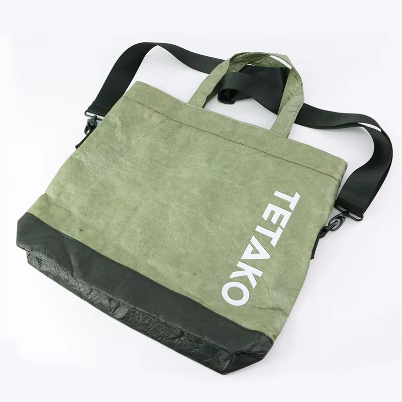 What makes Tyvek bags durable and water-resistant?