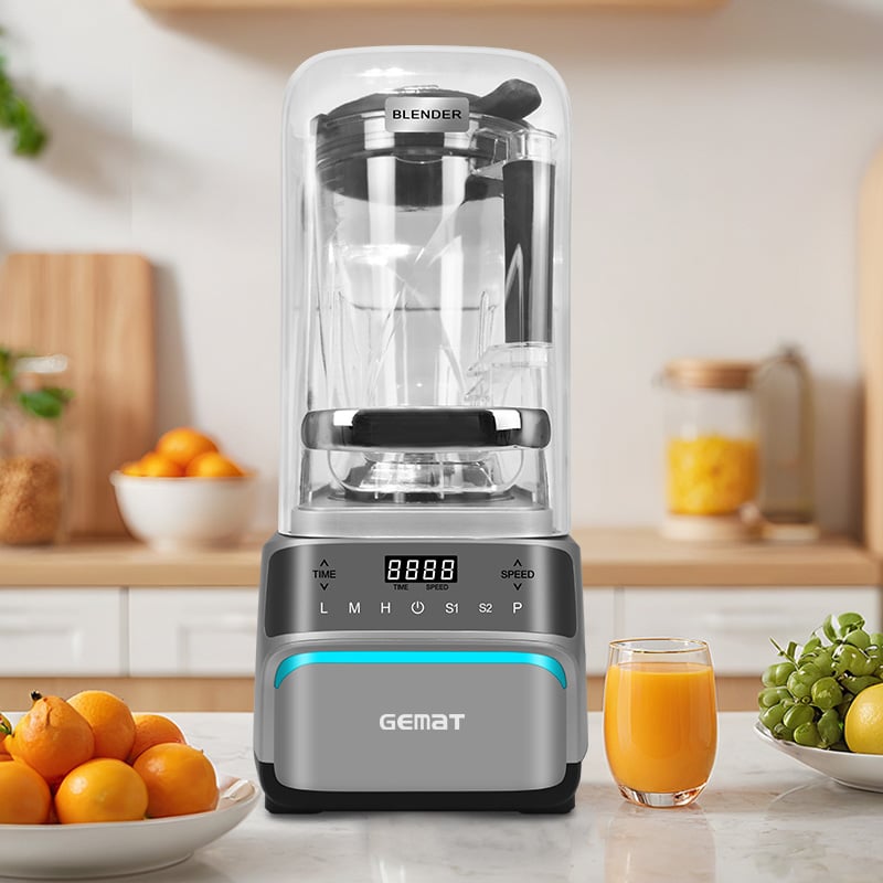 Gemat Blender : New arrival commercial blender with LED display and touch panel!