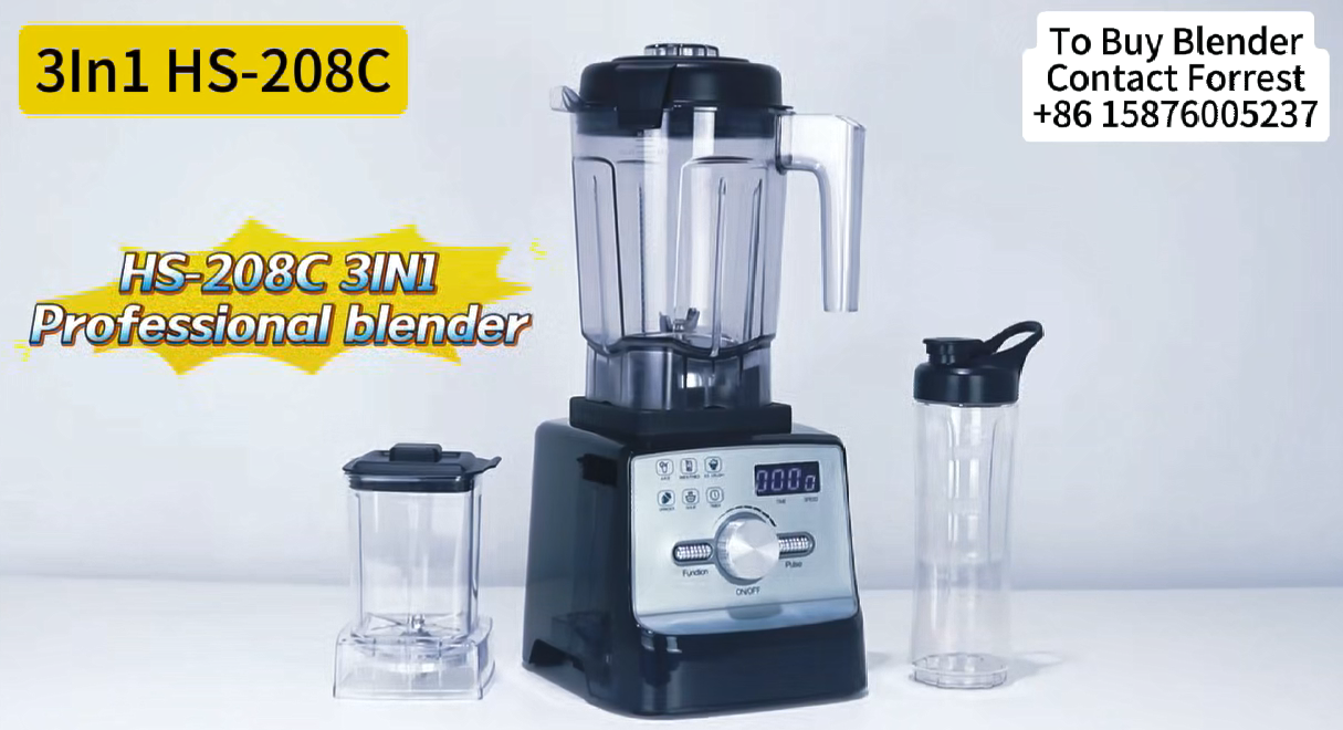 3-in-1 Digital Blender HS-208C