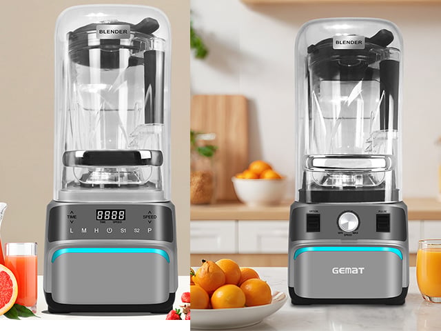 Gemat Blender Factory introduces a brand-new commercial soundproof blender Series!
