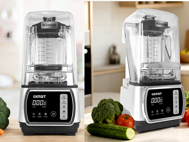 Gemat: NEW heavy duty soundproof digital blender