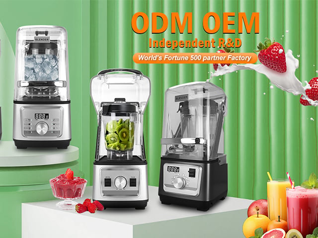  Haishang Releases New Soundproof Commercial Blenders for 2025 | Designed for Home & Business Use