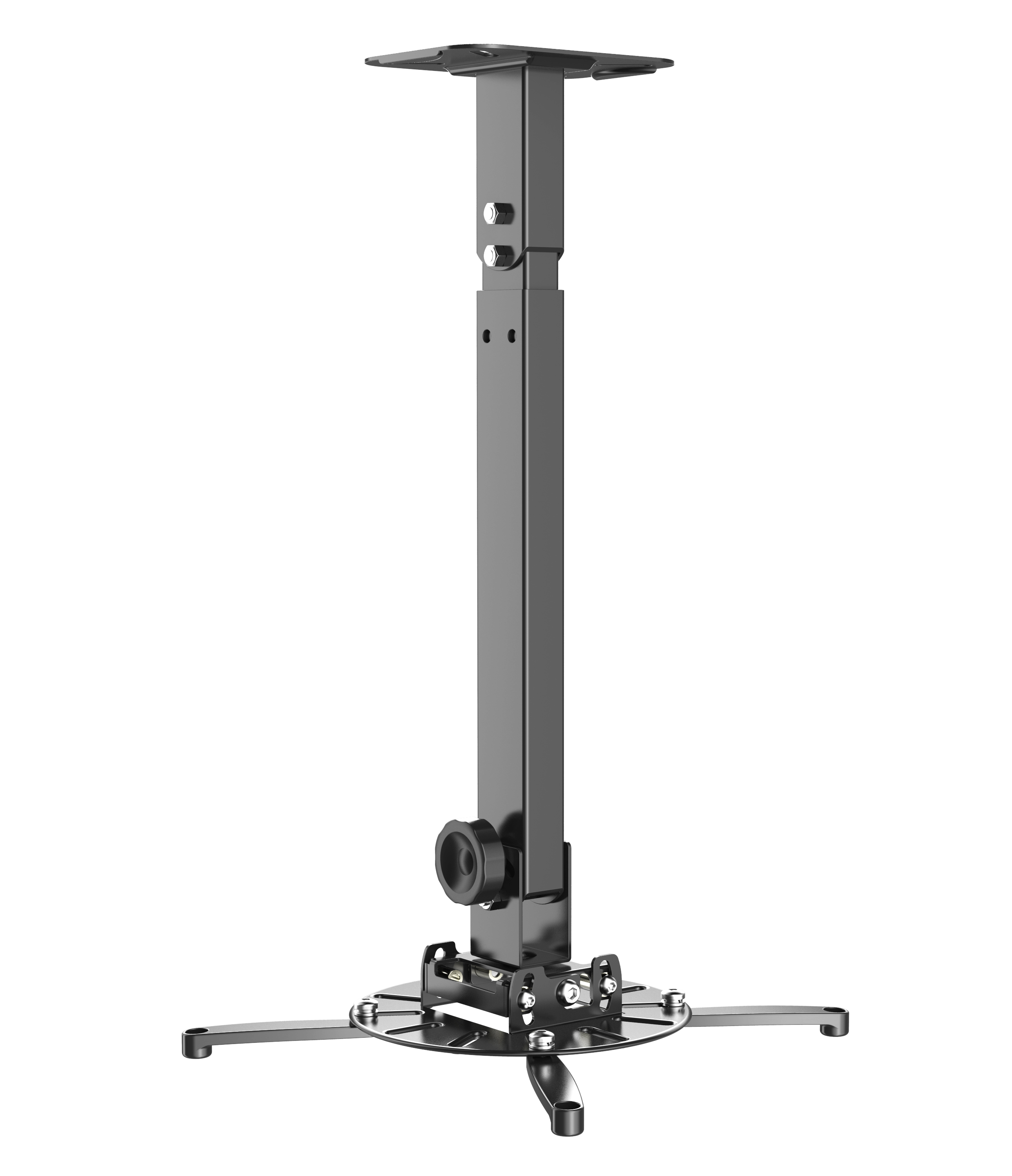 Adjustable Ceiling Projector Mount for Home & Office, 15kg Load – V-MOUNTS VM-PR15