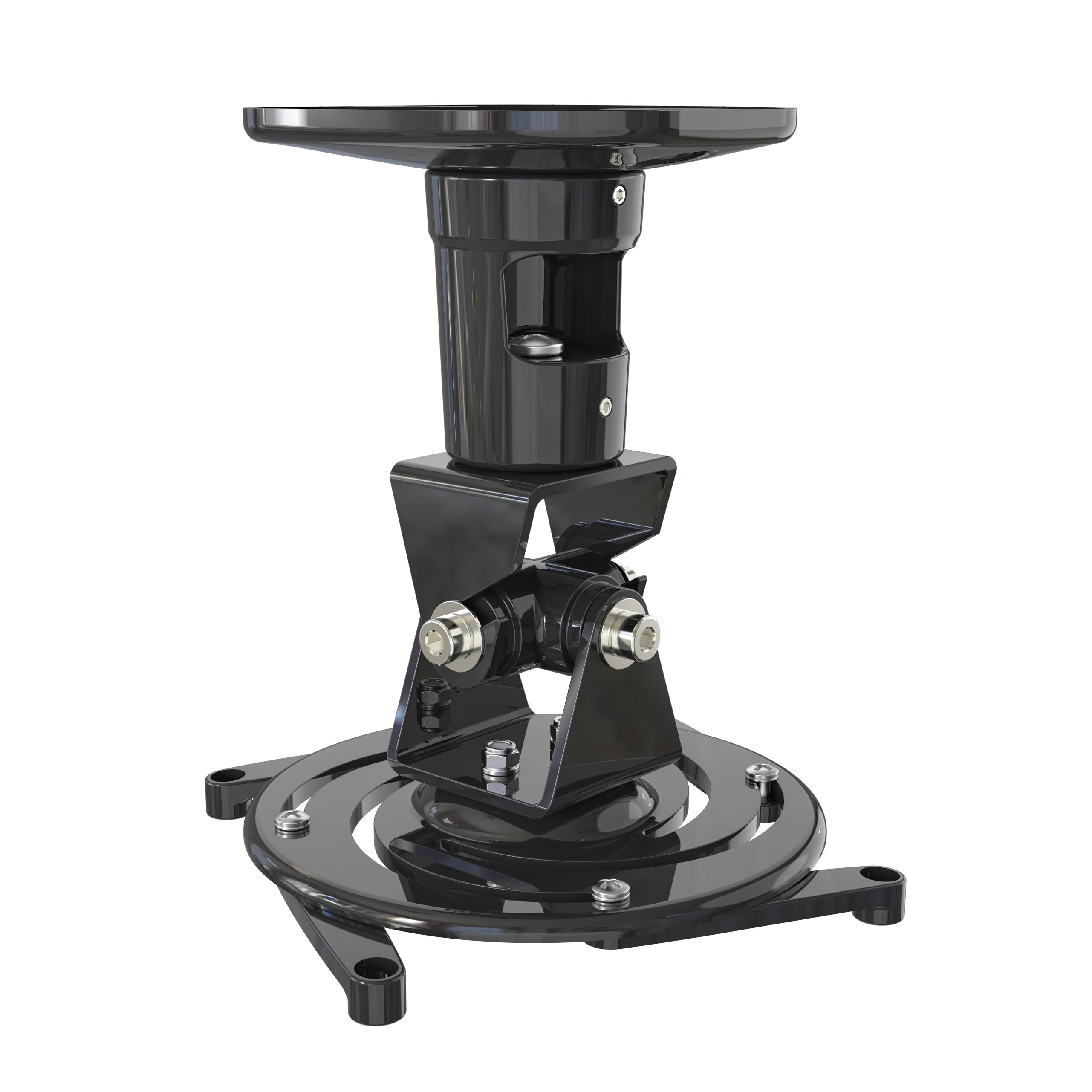 Ceiling Projector Mount with 360° Rotation, Adjustable Tilt – V-MOUNTS VM-PR01