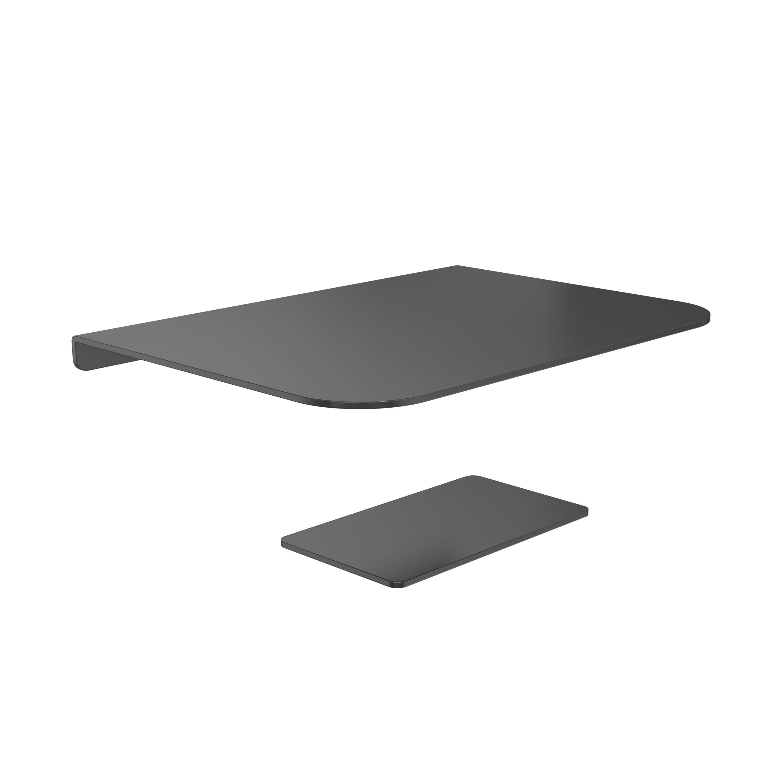 Quick Install Monitor Mount Shelf Accessory with Anti-Slip Pad – V-MOUNTS VM-A83