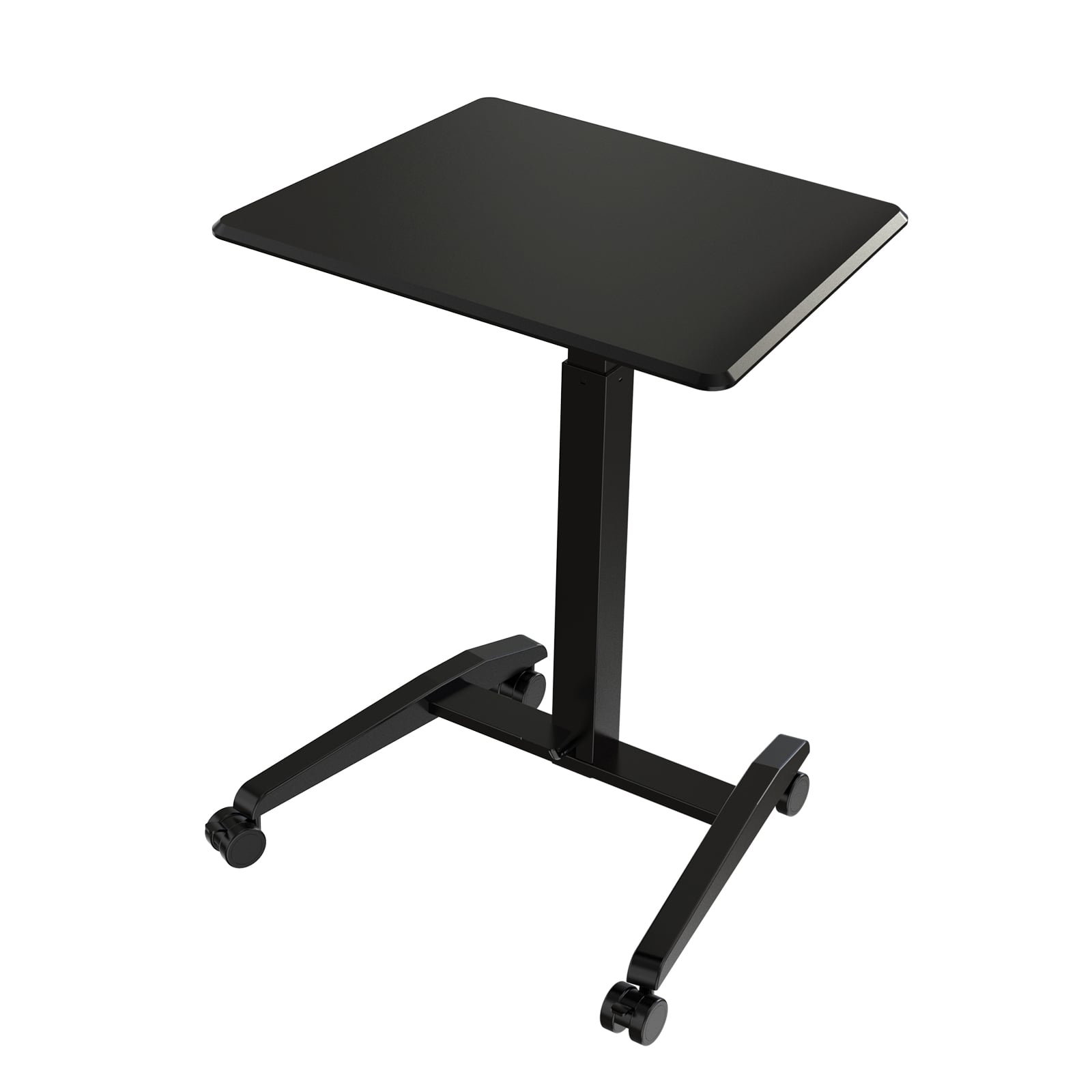 Modern Height Adjustable Standing Desk with Foot Pedal & Lockable Casters – V-MOUNTS VM-FDS115A
