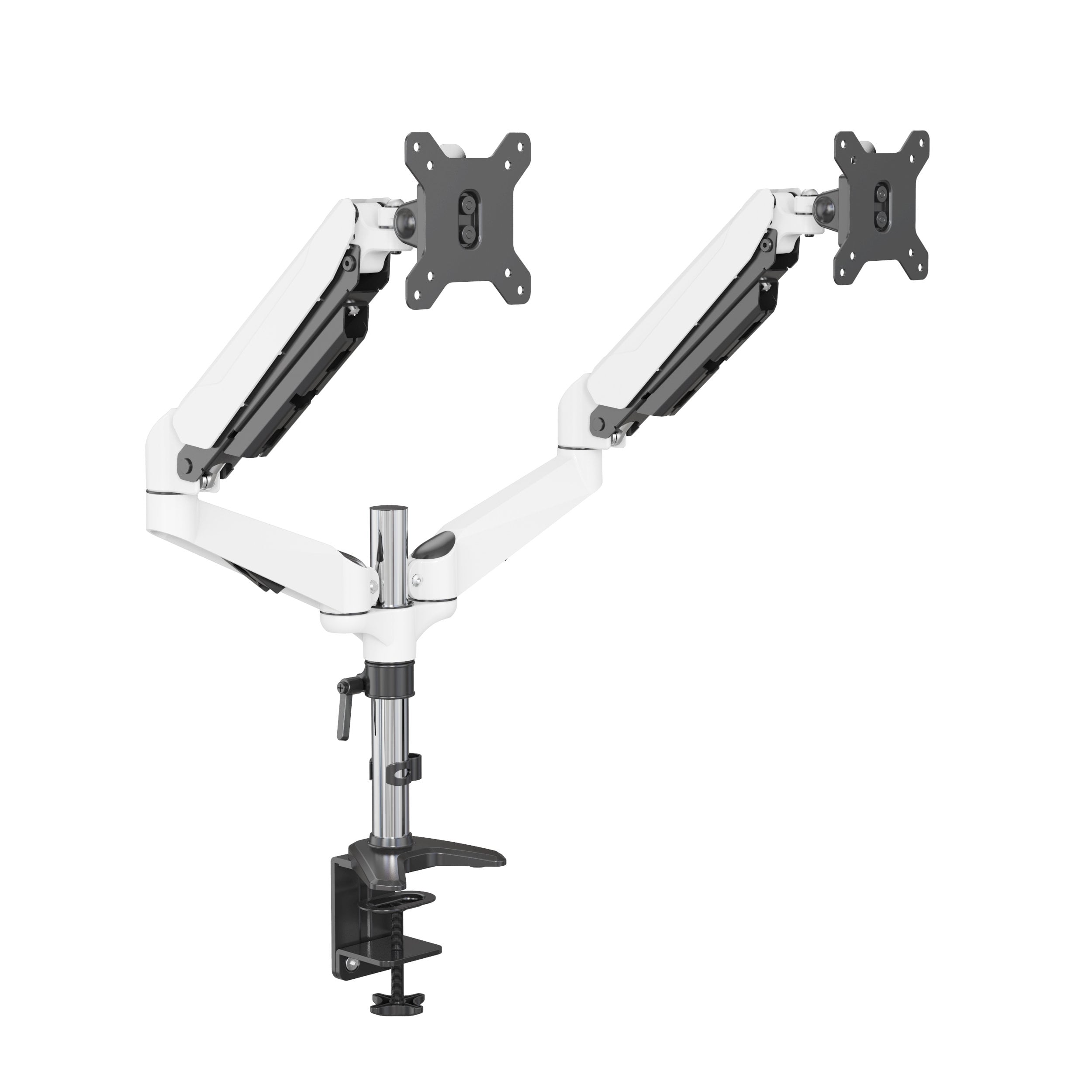 Dual Monitor Arm and Laptop Mount with Gas Spring & Cable Management | V-MOUNTS VM-GM324D