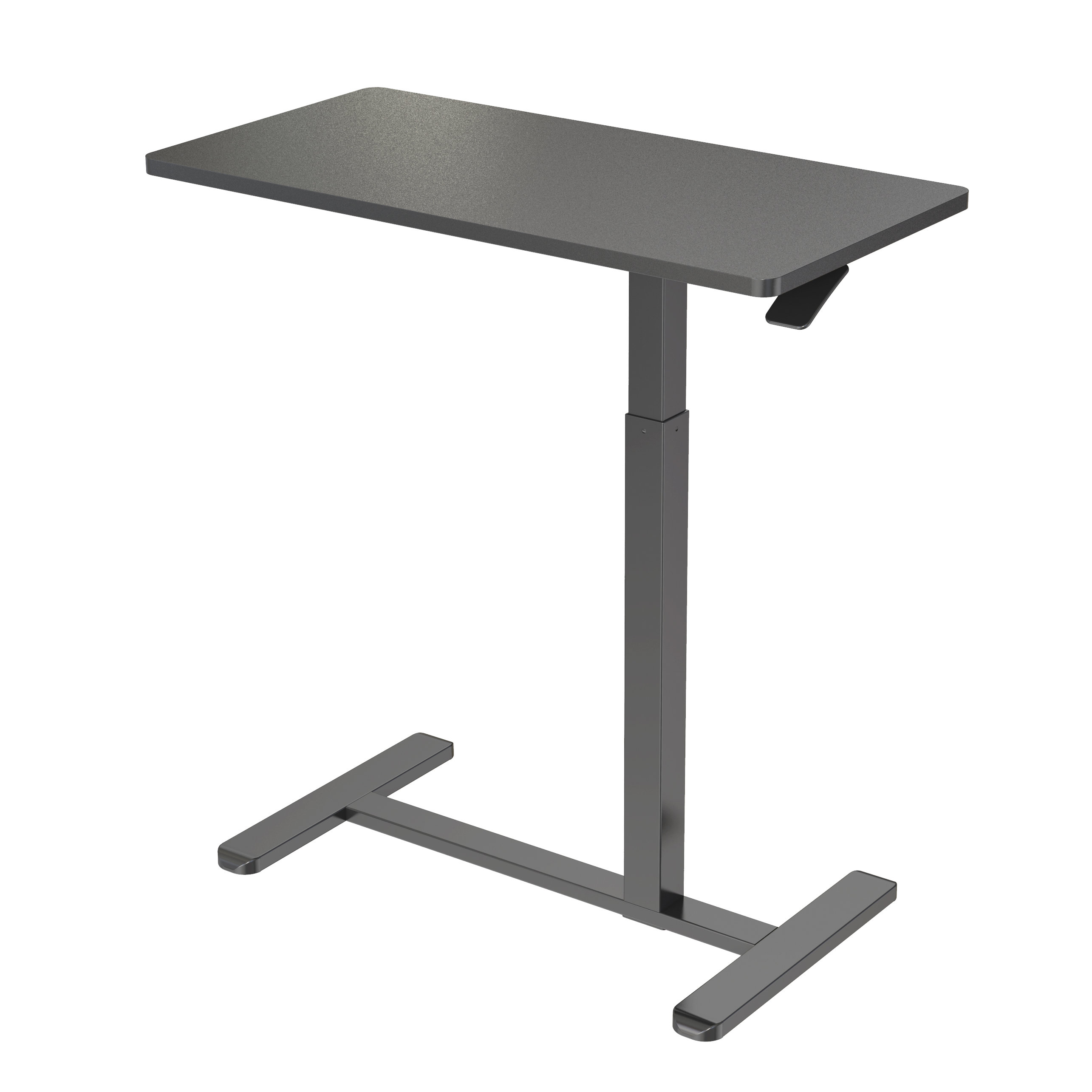 H-Base Adjustable Laptop Desk with Hidden Casters for Bedside and Sofa Use V-MOUNTS VM-FDS111C