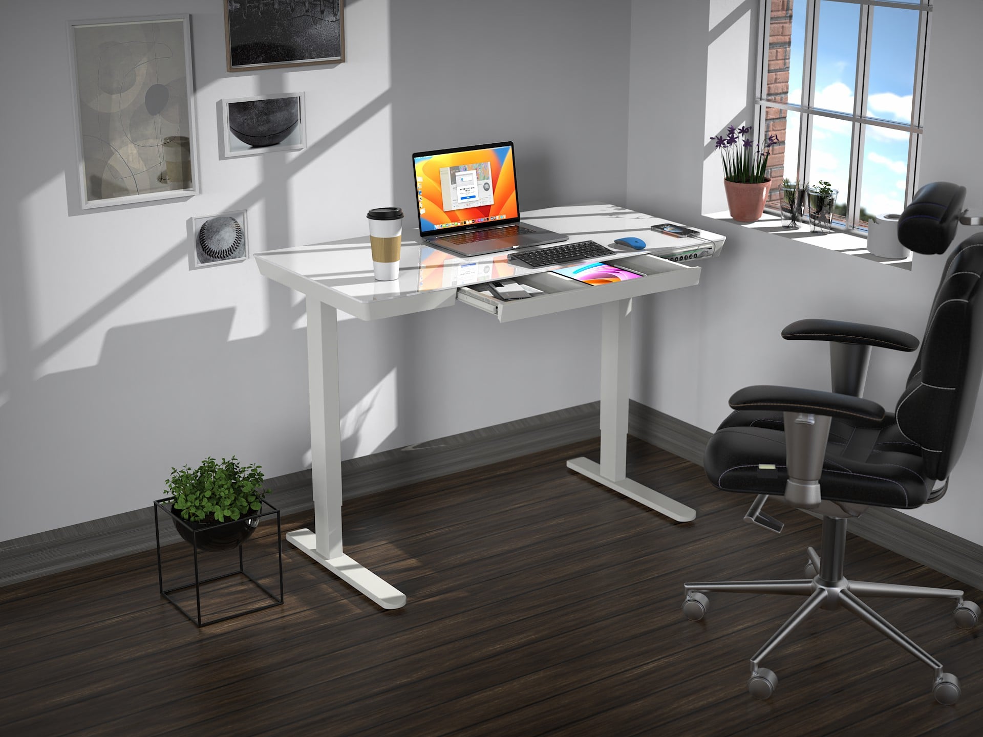How Does a Height Adjustable Desk Boost Productivity and Focus?