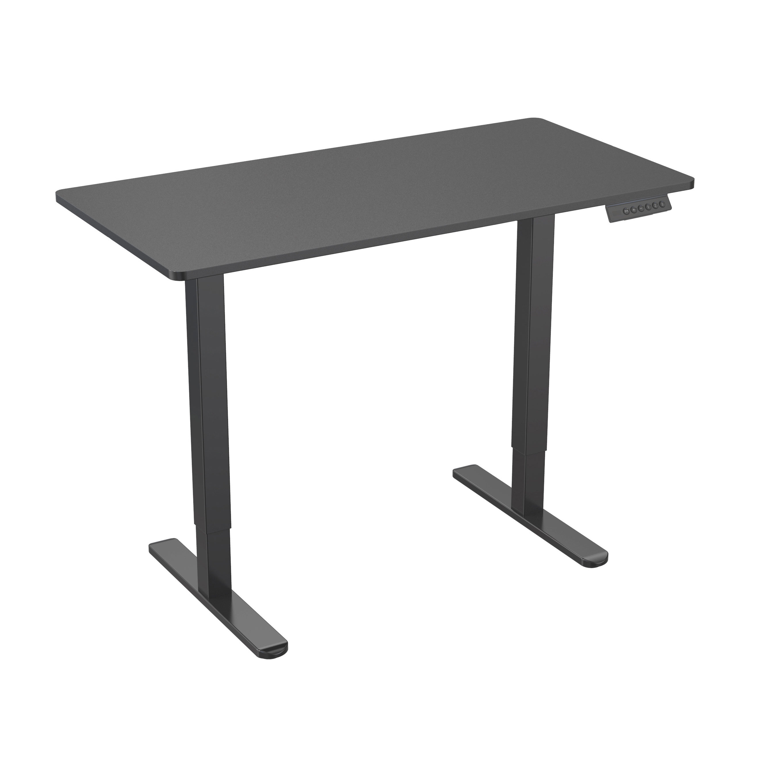 Dual Motor Height Adjustable Standing Desk with Memory Control | V-MOUNTS JSD2-01-1P