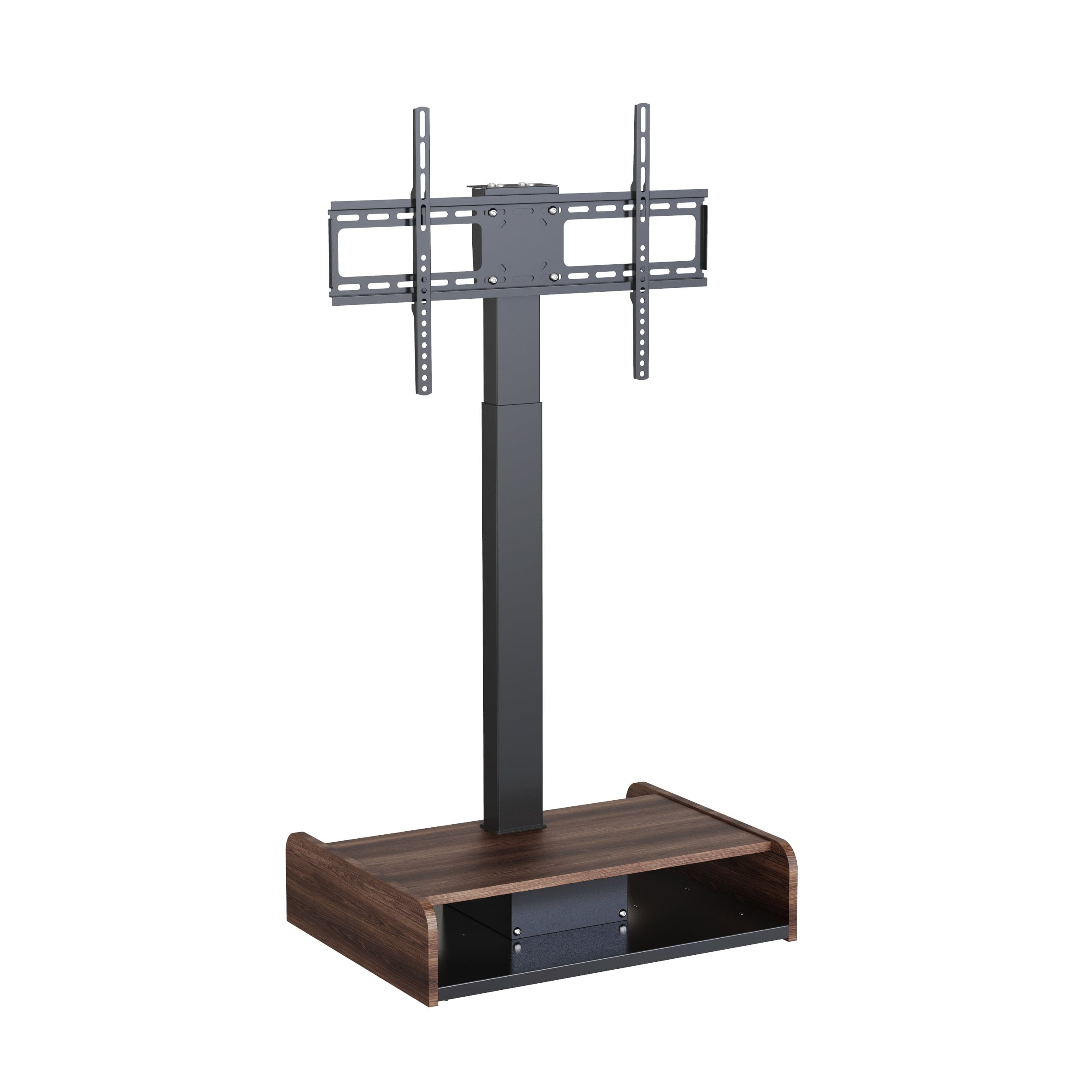 Motorized TV Floor Stand with Remote – Adjustable Telescopic Electric Mount for 37–65” Screens | V-MOUNTS VM-TC001