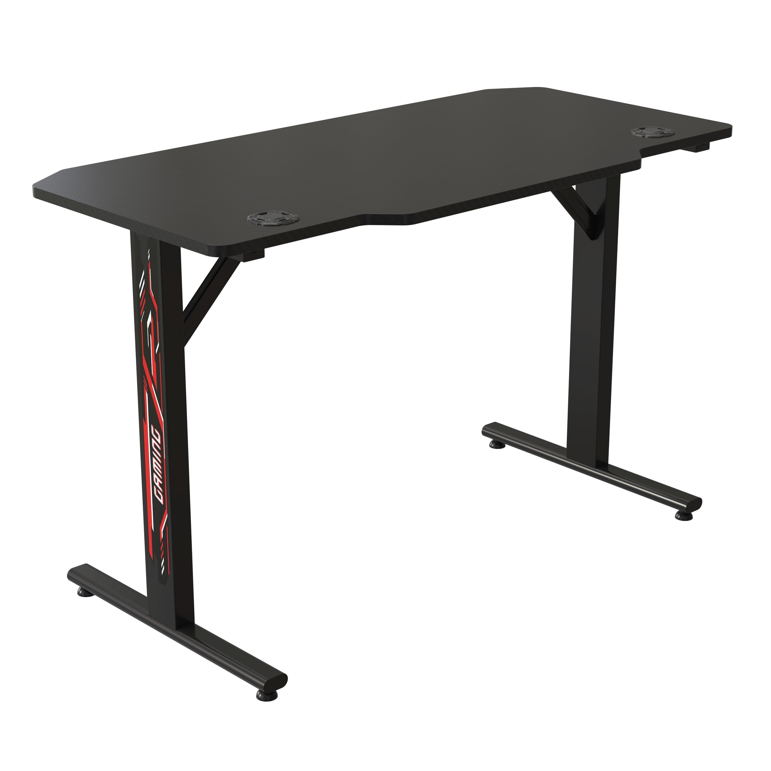 Modern Gaming Desk with Cable Management & Custom Pattern Legs – V-MOUNTS VM-GT03