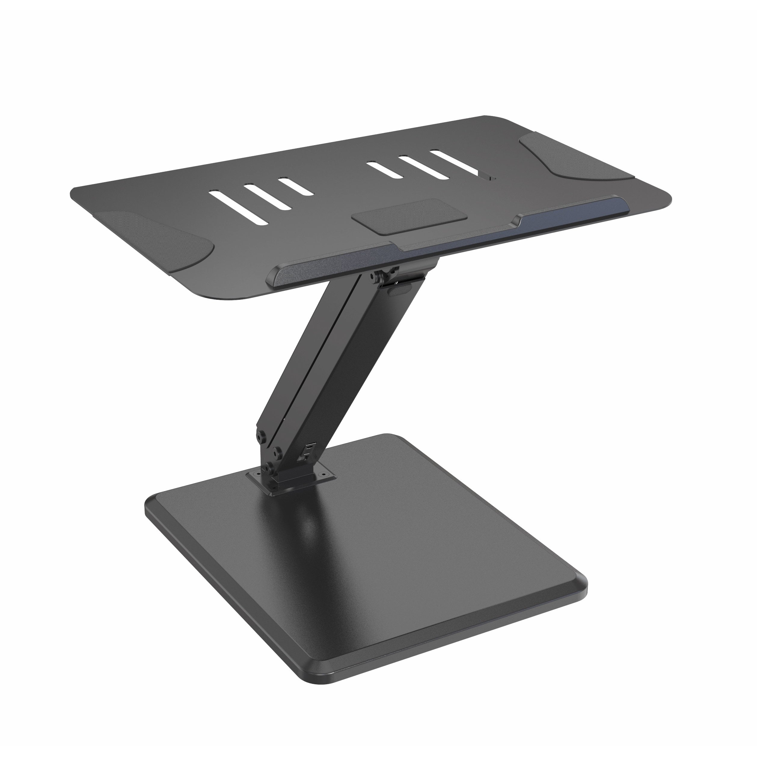 Ergonomic Adjustable Laptop Stand with Gas Spring – Foldable Desktop Riser, V-MOUNTS VM-LHA6YG
